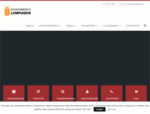 Tablet Screenshot of lumpiaque.es